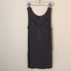 Ann Toylor ruffled tank